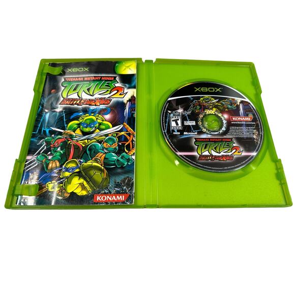 Teenage Mutant Ninja Turtles 2: BattleNexus (Microsoft Xbox, 2004) CIB, Tested - Picture 3 of 5